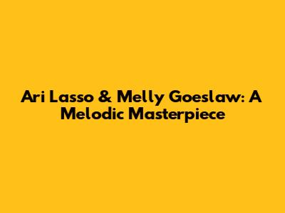 Ari Lasso & Melly Goeslaw: A Melodic Masterpiece