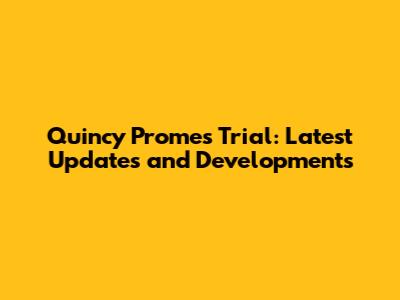 Quincy Promes Trial: Latest Updates and Developments
